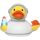 Astronaut Quietscheente Badeente ca. 8 cm gross NASA ESA Raumfahrer Raumfahrt