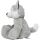 Husky Hund Stofftier Schmusetier Minifeet Husky Hanno