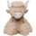 Galloway Kuh Stofftier Schmusetier Minifeet Galloway Gunnar