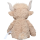 Galloway Kuh Stofftier Schmusetier Minifeet Galloway Gunnar