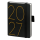 Kalender 2027 V-Book Buchkalender A6 Hardcover schwarz Zahl 2027