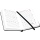 Kalender 2027 V-Book Buchkalender A6 Hardcover schwarz Zahl 2027