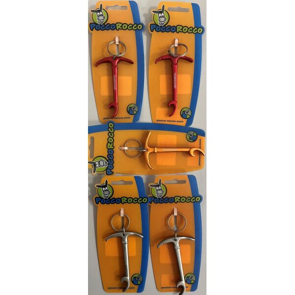 Schlüsselanhänger Keyring Flaschenöffner Eisaxt Ice axe Munkees Pocco Rocco Sale UVP: 4,99