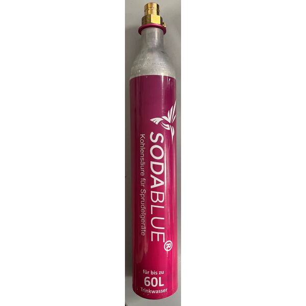 Kohlensäure-Zylinder rot neues System für bis zu 60 Liter Sprudel Sodastream
