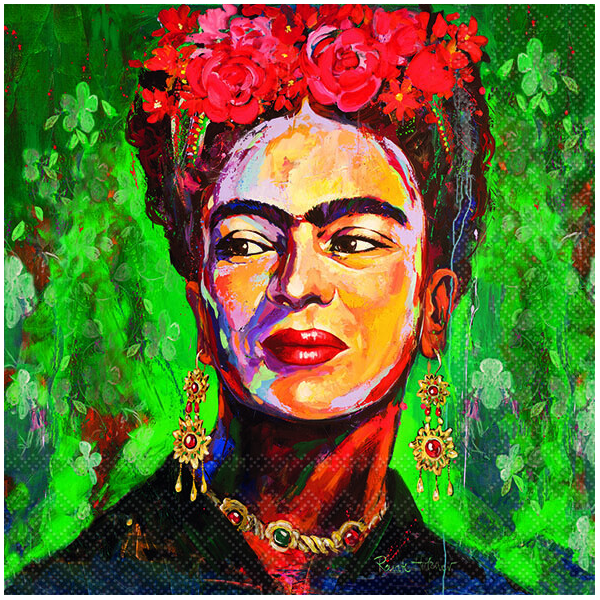 Servietten Lunch Salma Frida Kahlo 33x33cm 20 Servietten