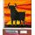 Kachelbild Stier Espana Osborne-Stier Spanien handbemalte Terracottaplatte 29x29 cm von Dieter und Sigrid Goldbach