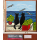 Kachelbild Katzen am Meer handbemalte Terracottaplatte 31x31 cm von Sigrid Goldbach aus 2006