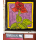 Kachelbild Rose Blume Unikat handbemalte Terracottaplatte 25,5 x 25,5cm von Dieter und Sigrid Goldbach aus 2007
