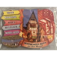 Bernkastel-Kues an der Mosel Wegweiser Magnet Altstadt...