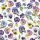 Cocktail Servietten 25 x 25 cm 3-lagig 20 Servietten Pansy All Over FSC Mix Stiefmütterchen