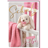 Geburt Baby Glückwunschkarte mit Umschlag...