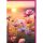 Ohne Text Grußkarte mit Umschlag Mohnblumen im Sonnenuntergang