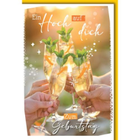 Geburtstag Glückwunschkarte mit Umschlag...