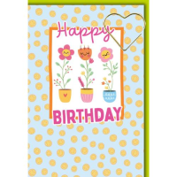 Geburtstag Glückwunschkarte mit Umschlag...