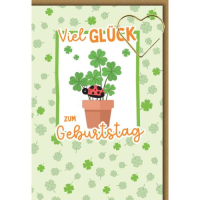 Geburtstag Glückwunschkarte mit Umschlag...