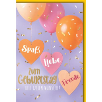 Geburtstag Glückwunschkarte mit Umschlag...