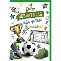 Geburtstag Glückwunschkarte mit Umschlag...