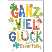 Geburtstag große A4 XXL Glückwunschkarte mit...