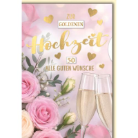 Hochzeitstag Drehred Glückwunschkarte mit Umschlag...