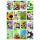 100-er Kasten Ohne Text - Sommer 100 Glückwunschkarten mit Umschlag Blanko, Fotokarten Sommer Blumen, 16 verschiedene Motive sortiert UVP pro Karte 1,50€
