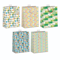 10er Geschenktaschen A4 Format Large "Happy...