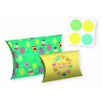 2er-Set Geschenkschachteln Ostern Ostereier 1x 18 x 12 cm...