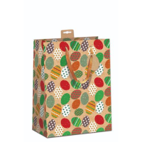 6 Ostern Kraftkarton Geschenktasche A4-Format Large UVP...