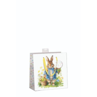 6 Ostern Naturkarton Geschenktasche "Small"...