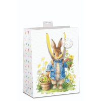 6 Ostern Naturkarton Geschenktasche A4-Format Large UVP...