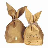 DIY Geschenktaschen Set Bunny - 5 x Papiertüte + 8 x...