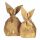 DIY Geschenktaschen Set Bunny - 5 x Papiertüte + 8 x Klebepunkt + 5 x Juteband