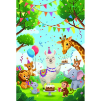 Fotokarte Kindergeburtstag Glückwunschkarte mit...