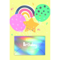 Geburtstag Geldkarte Glückwunschkarte mit Umschlag...