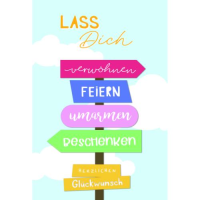 Geburtstag Glückwunschkarte mit Umschlag Wegweiser...