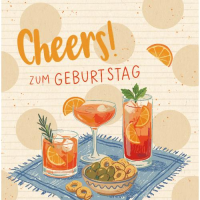 Geburtstag Green Line unverpackte Glückwunschkarte...