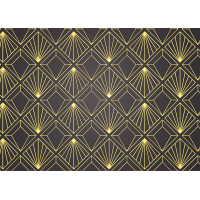 Geschenkpapier mit Metallicdruck Röllchen 70x50 cm...