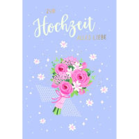 Hochzeit Glückwunschkarte mit Umschlag...