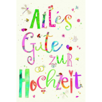 Hochzeit Skorpions Art Glückwunschkarte mit Umschlag...