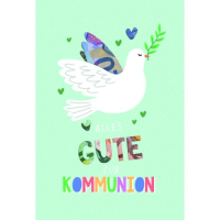 Kommunion Geldkarte Glückwunschkarte mit Umschlag...