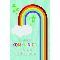 Kommunion Handmade Glückwunschkarte mit Umschlag...