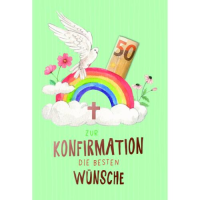 Konfirmation Geldkarte Glückwunschkarte mit Umschlag...