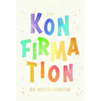Konfirmation Skorpions Art Glückwunschkarte mit...