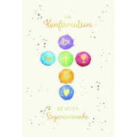 Konfirmation Skorpions Art Glückwunschkarte mit...