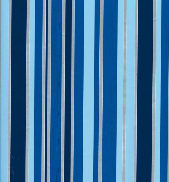Geschenkpapier - Röllchen - 70x150 cm - blaue Streifen