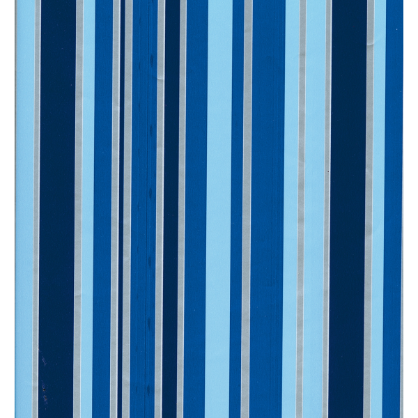 Geschenkpapier - Röllchen - 70x150 cm - blaue Streifen