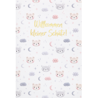 Geburt Baby unverpackte Glückwunschkarte mit...