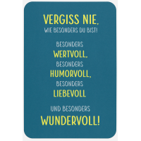 Geburtstag unverpackte Glückwunschkarte mit Umschlag...