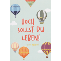 Geburtstag unverpackte Glückwunschkarte mit Umschlag...