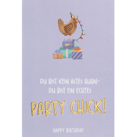 Geburtstag unverpackte Glückwunschkarte mit Umschlag...