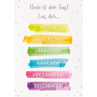 Geburtstag Große A4 XXL Glückwunschkarte mit...